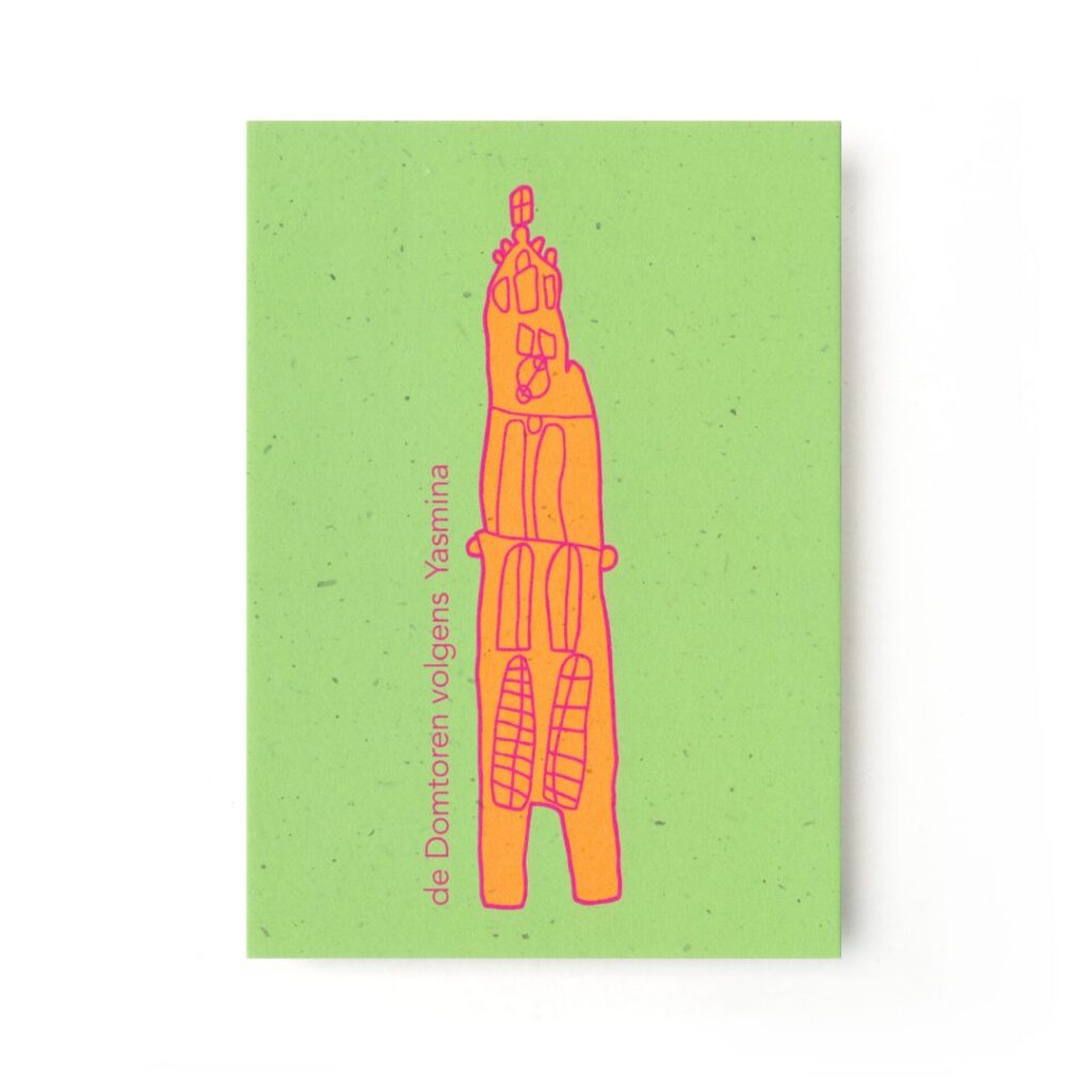 Kaart de Domtoren volgens Yasmina