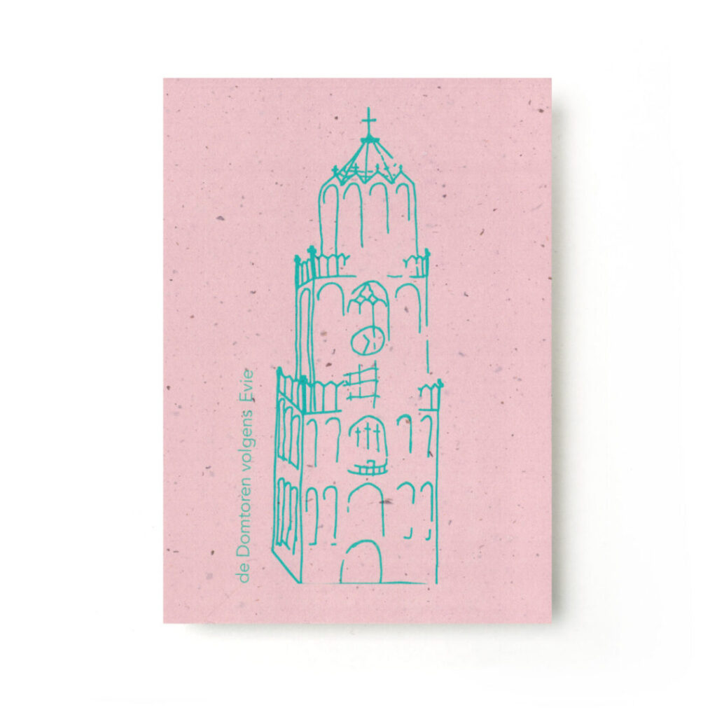 Kaart de Domtoren volgens Evie